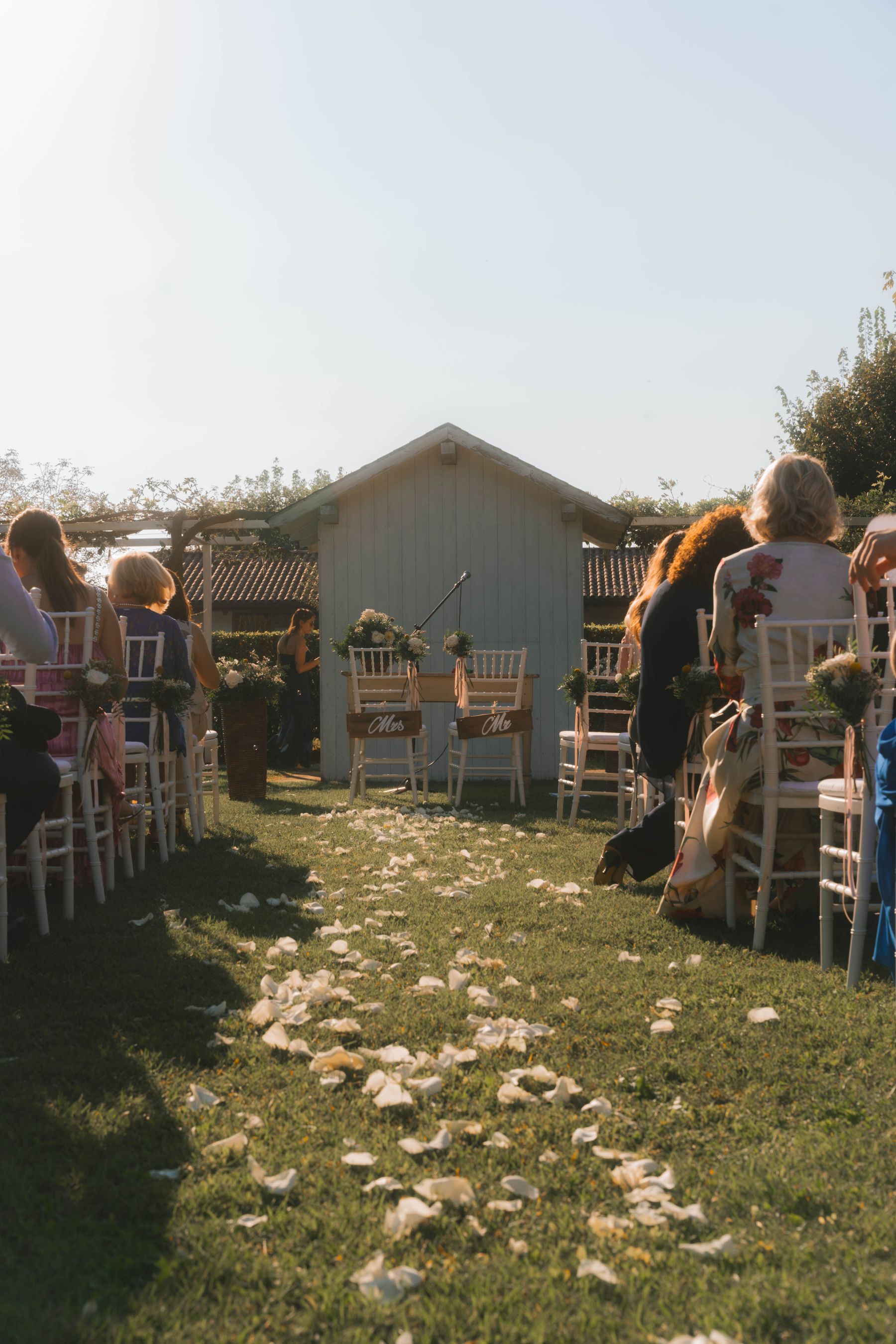 花园里的誓言。